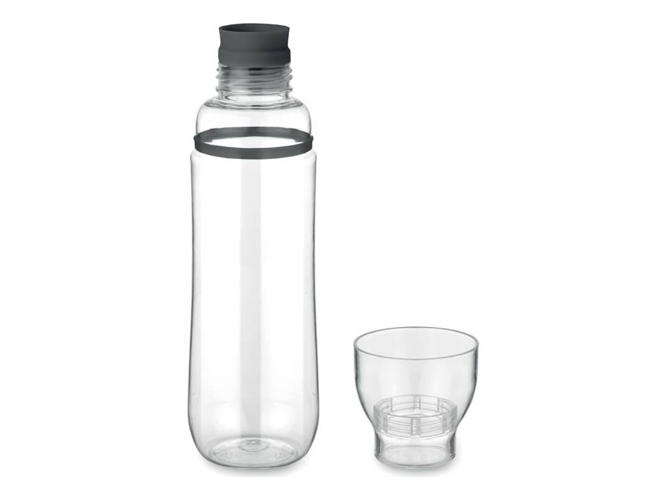Drinking bottle with glass 10