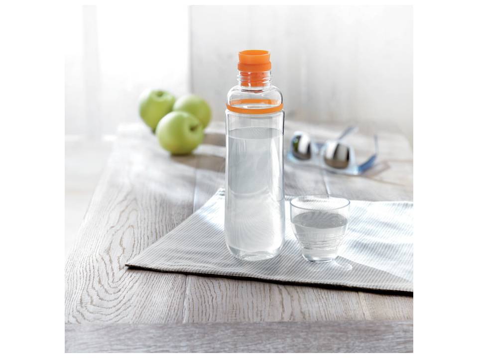 Drinking bottle with glass 13