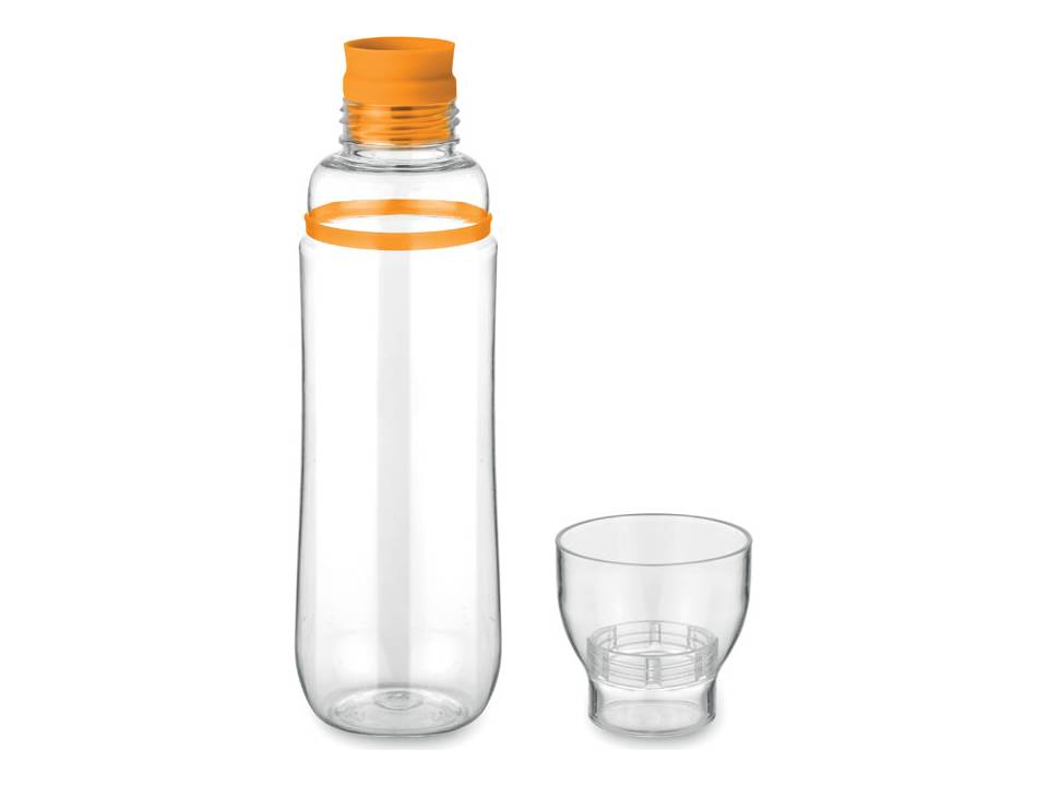 Drinking bottle with glass 3