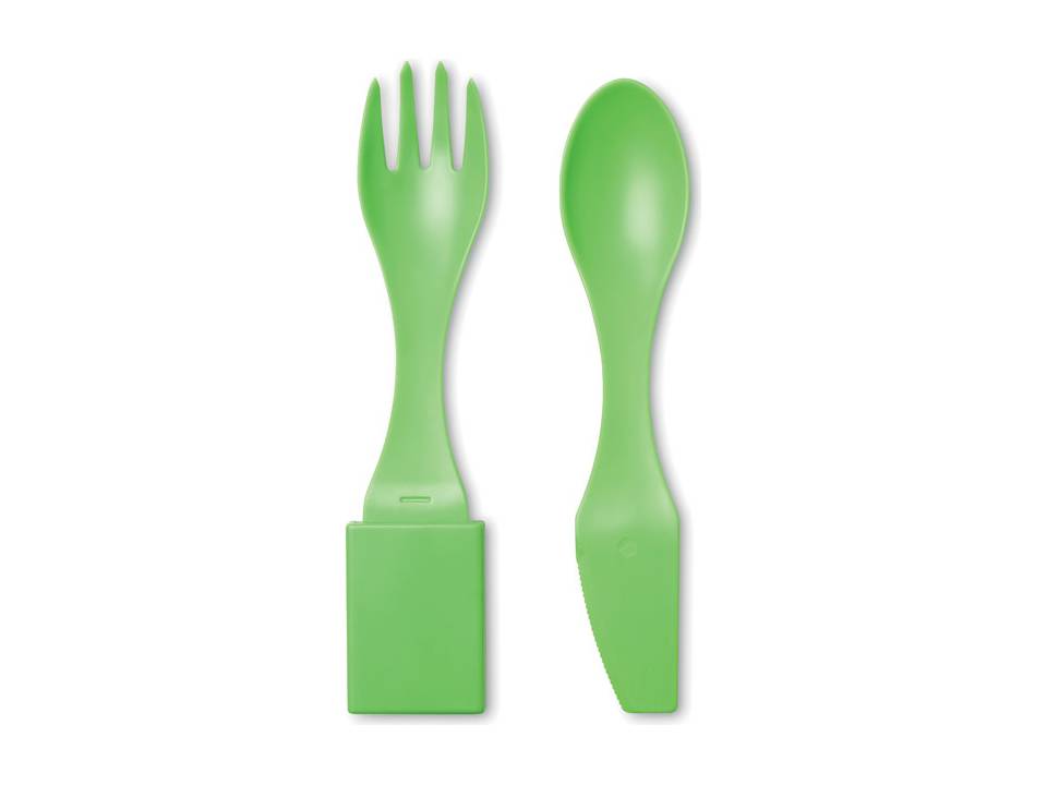 Cutlery set and bottle opener 12