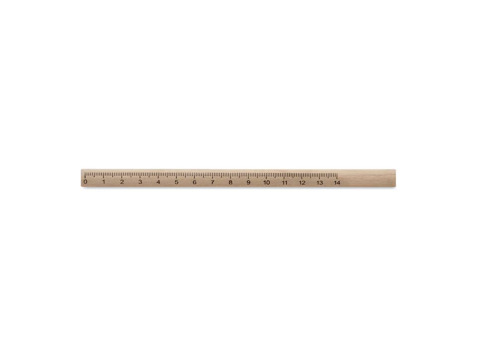 Carpenters pencil with ruler 2