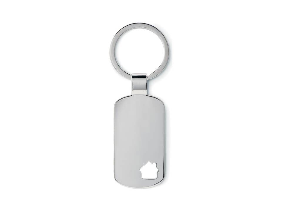 Key ring with house detail 2