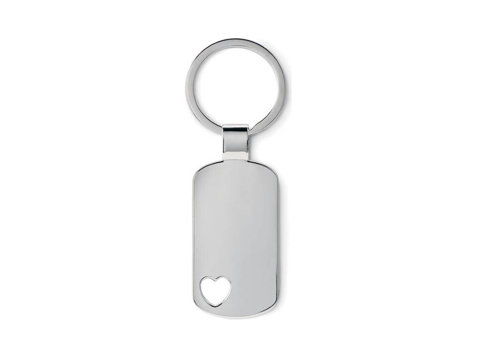 Key ring with heart detail 2