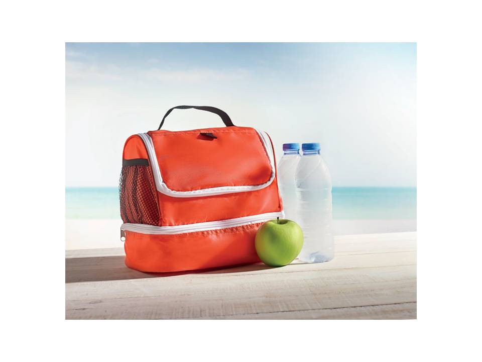 Cooler bag with 2 compartments 5