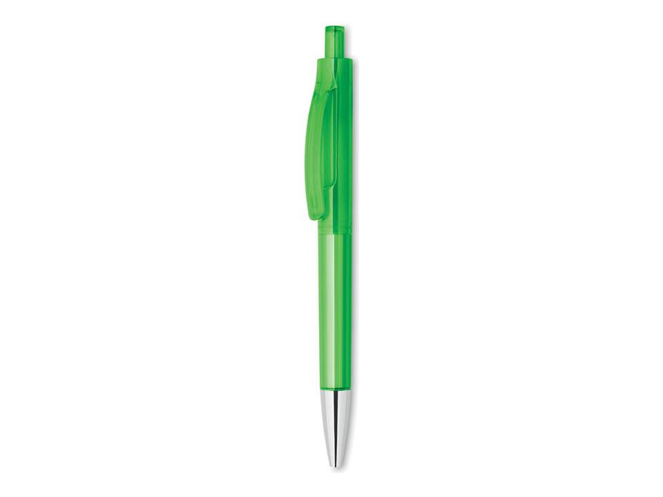 Transparent push button pen Lucerne 1