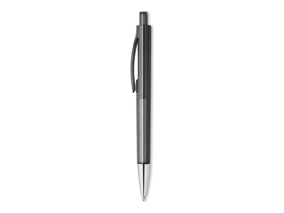 Transparent push button pen Lucerne 3