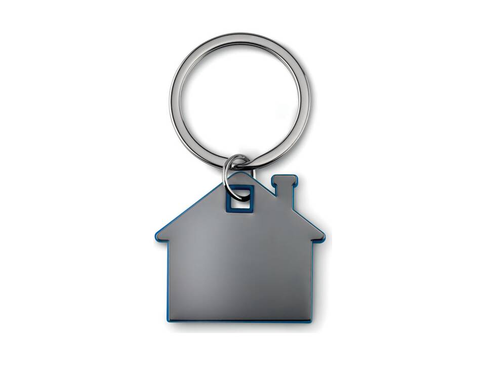 House shape plastic key ring 13