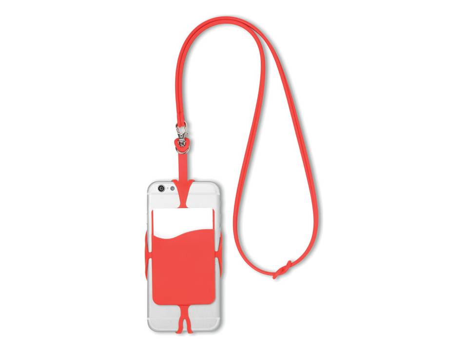 Silicone smartphone hanger 11