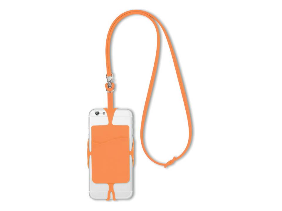 Silicone smartphone hanger 3