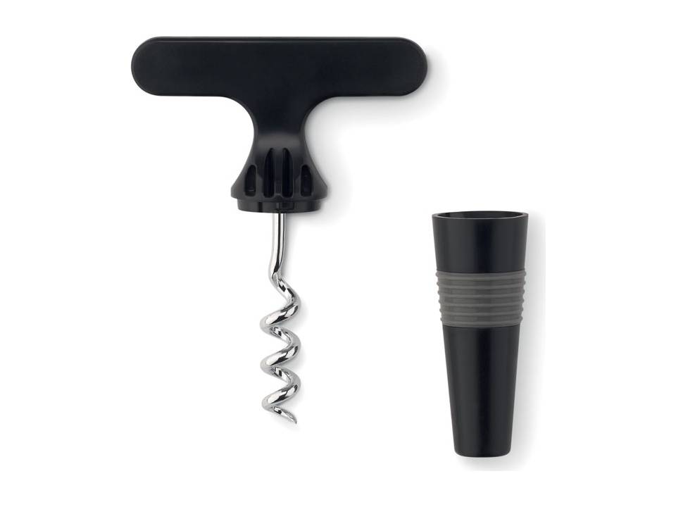 Bottle opener stopper combi 2