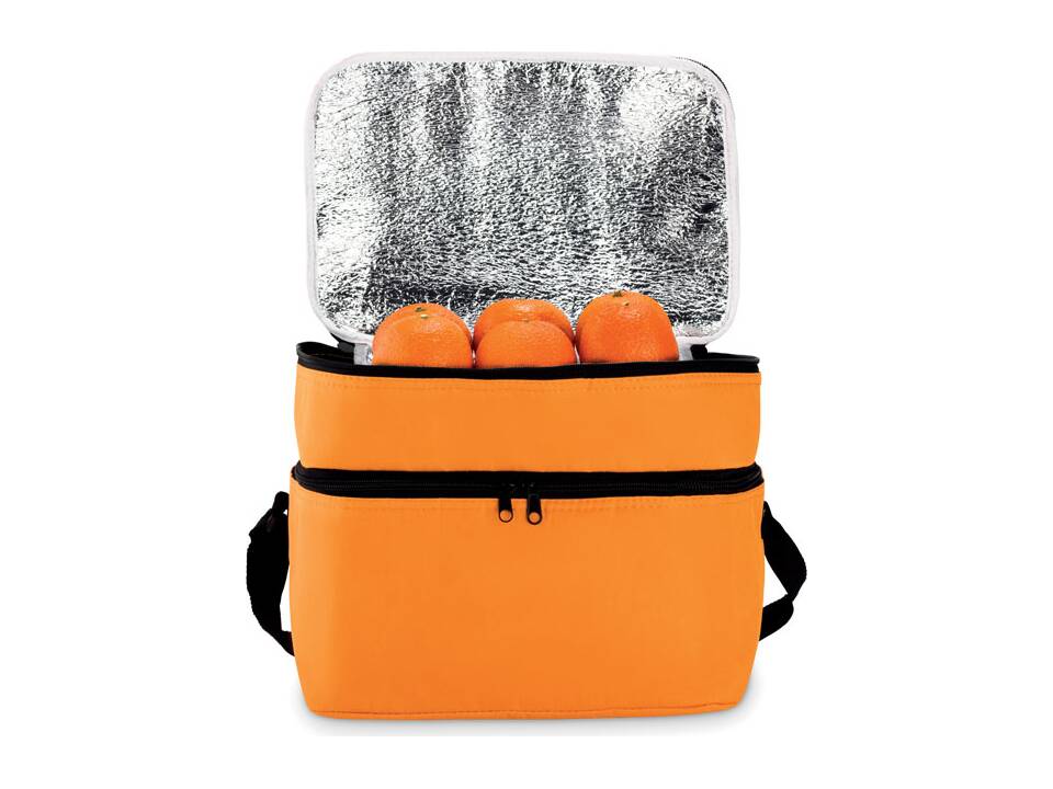 Cooler bag with 2 compartments 11