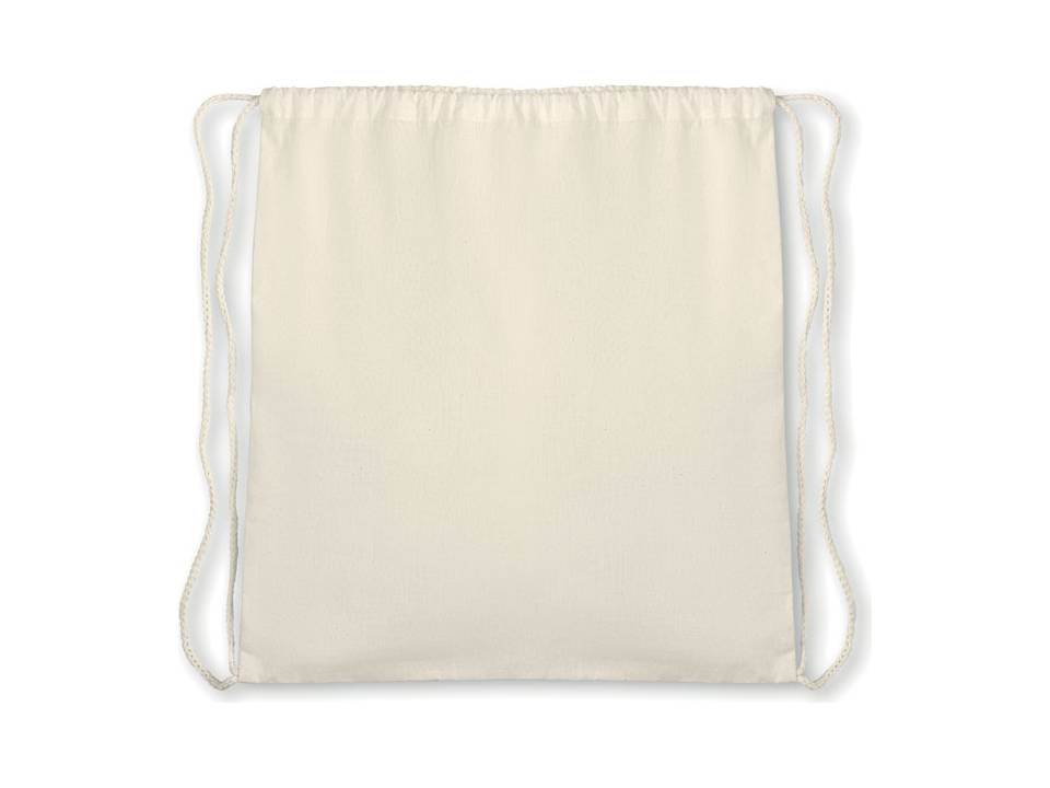 Organic cotton drawstring bag 1