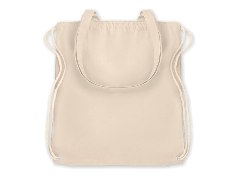 220gr/m² canvas 2 function bag 2