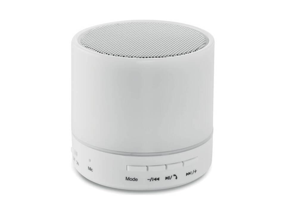 Round wireless speaker LED 5