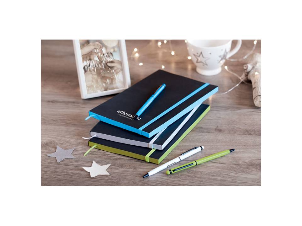 A5 notebook with coloured edges 6