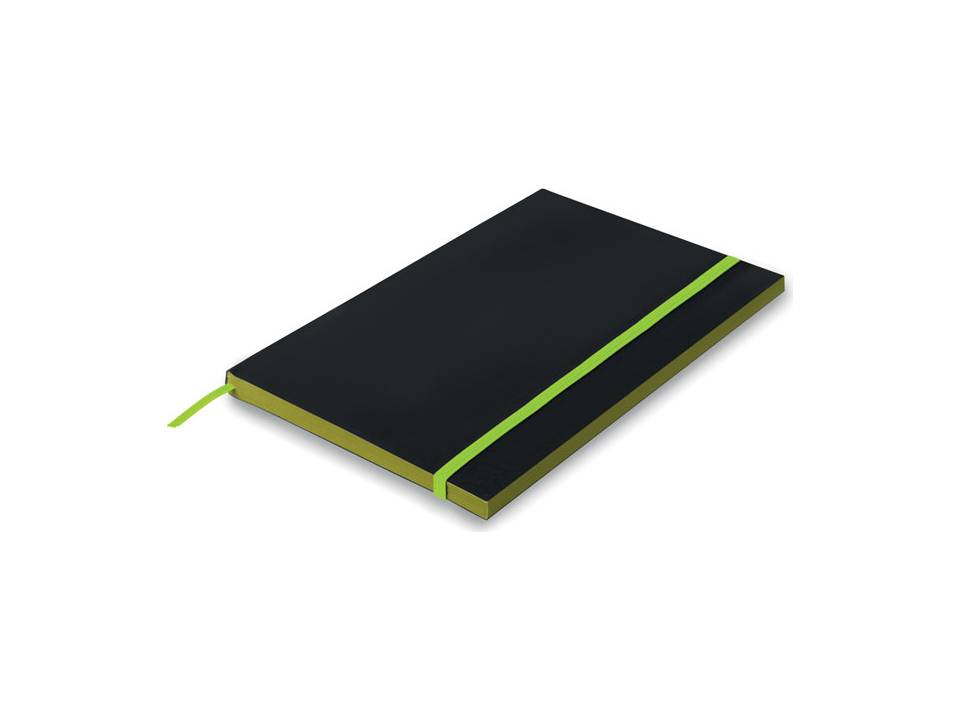 A5 notebook with coloured edges 11