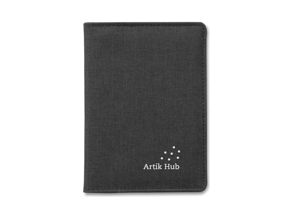 2 Tone passport holder 3