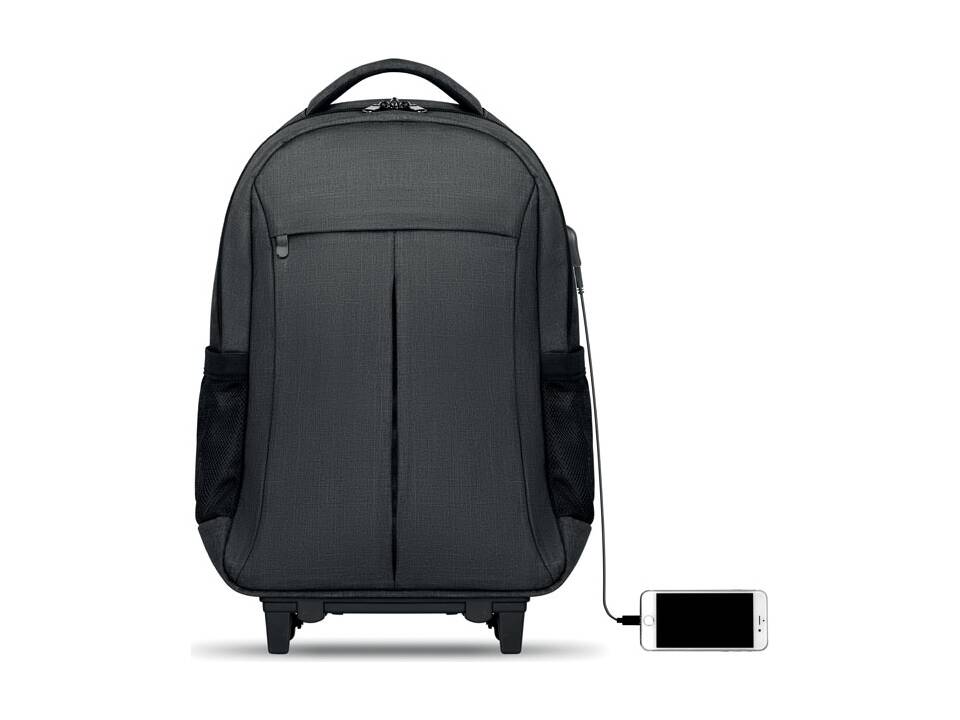 Trolley backpack in 360D 3