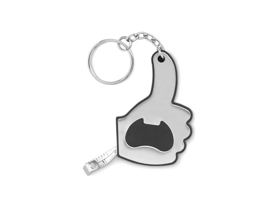 Bottle opener with key ring 13