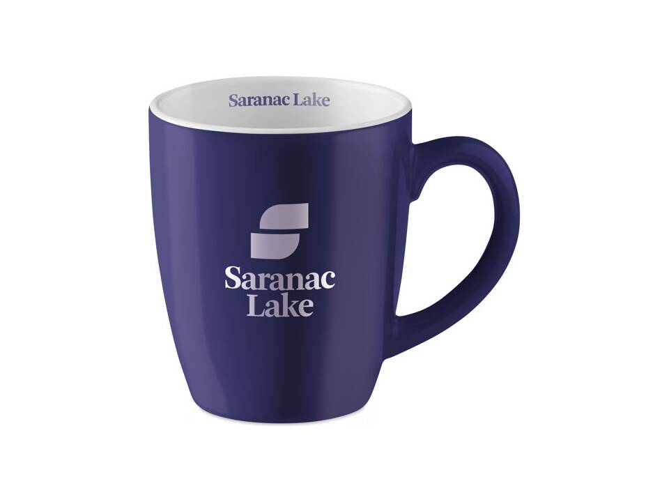 Ceramic coloured mug 300 ml 12