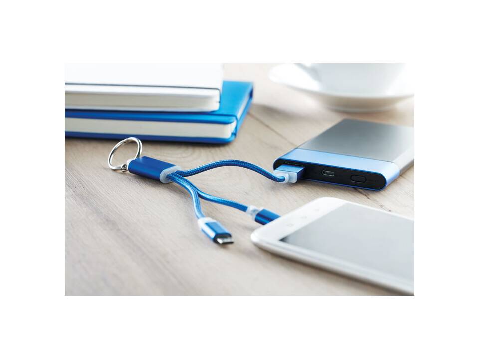 Key ring with USB type C cable 12