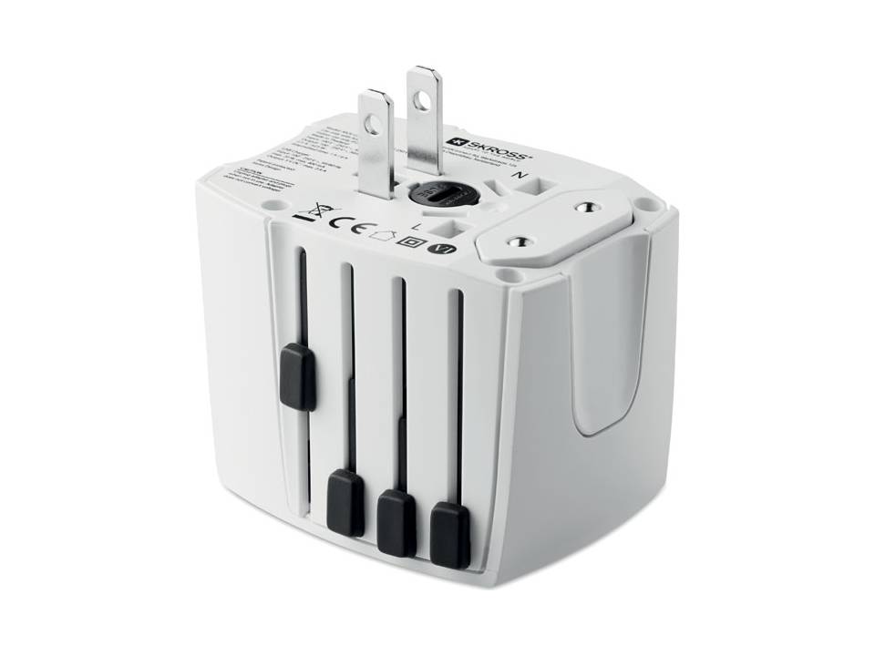 World Adapter MUV USB 4