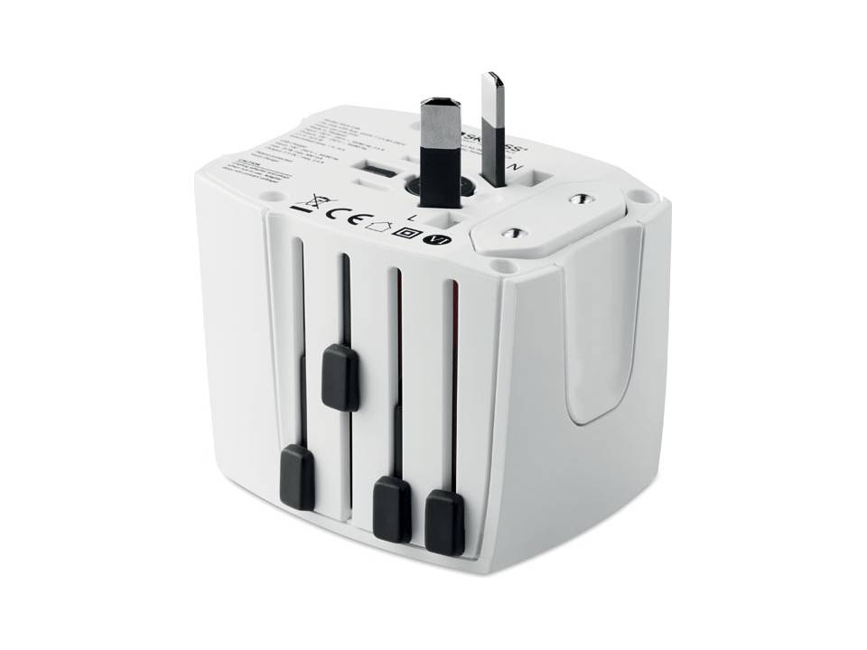 World Adapter MUV USB 3