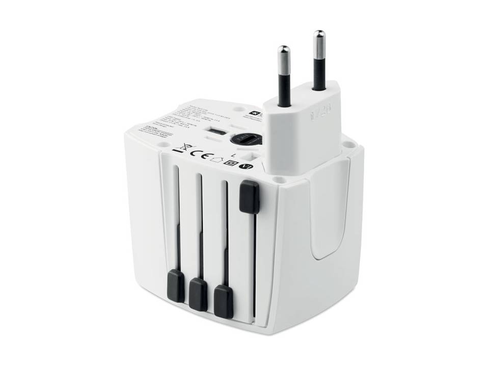 World Adapter MUV USB 1