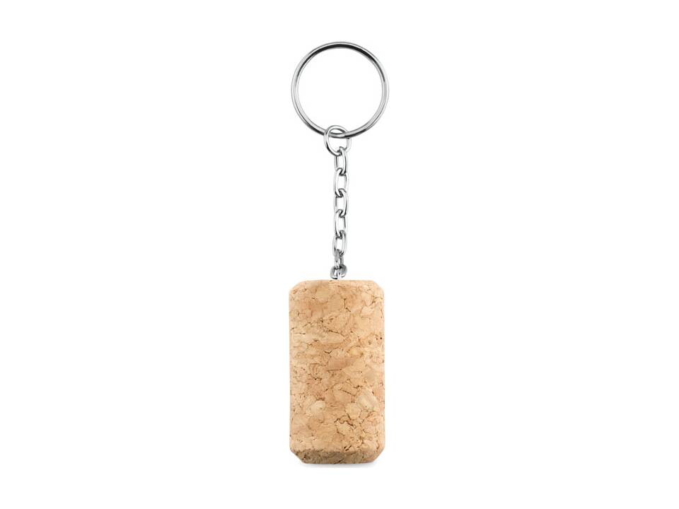 Wine cork key ring 2
