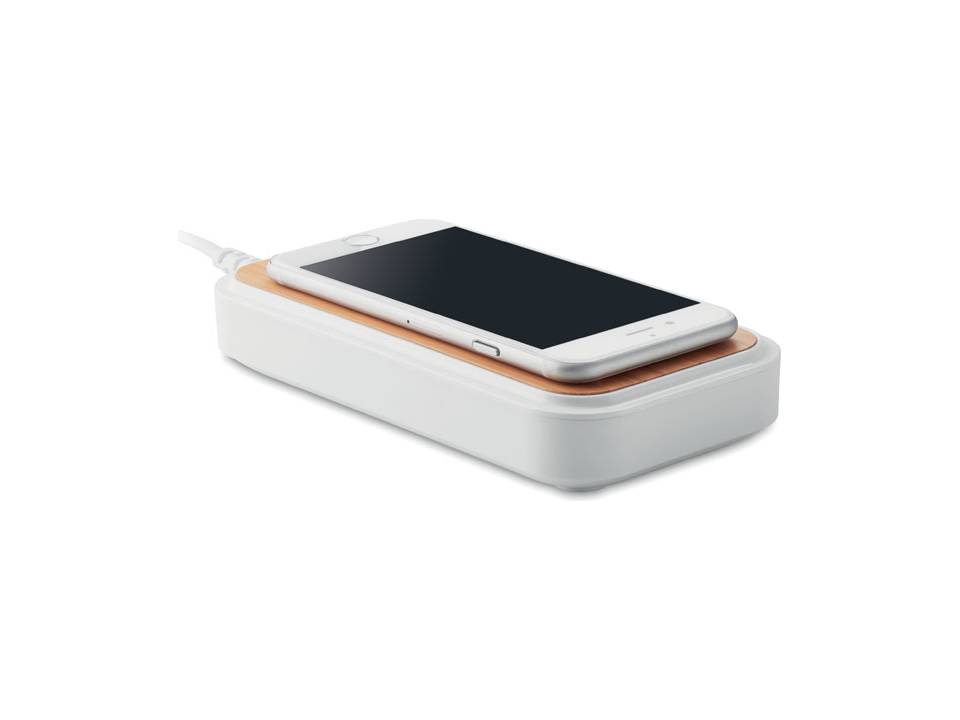 Wireless charger with 3 port USB hub 3