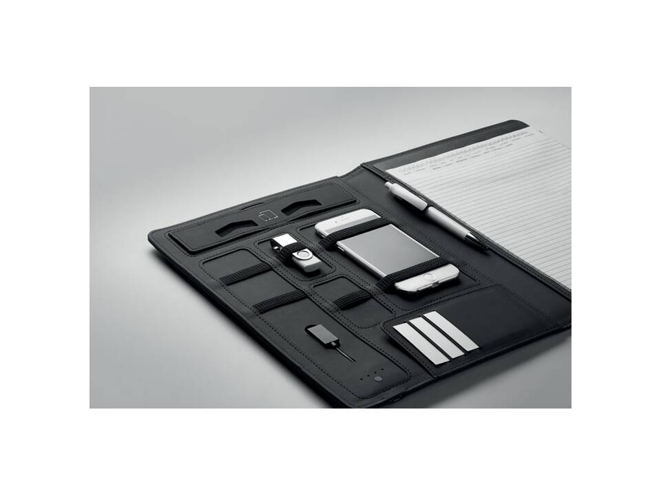 A4 folder w/ wireless charger 6