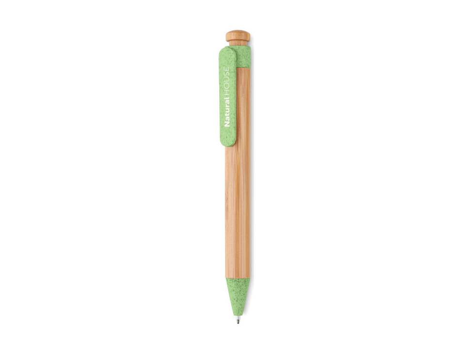Bamboo/Wheat-Straw ABS ball pen 11
