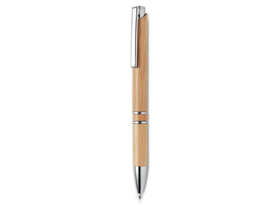 Bamboo automatic ball pen 2