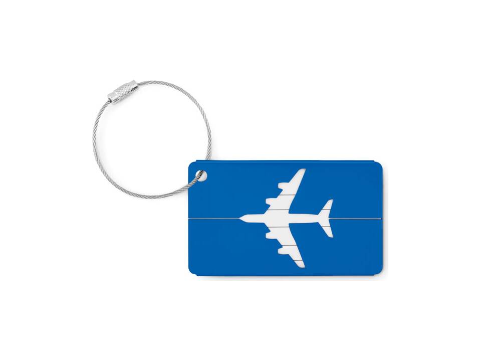 Aluminium luggage tag 6
