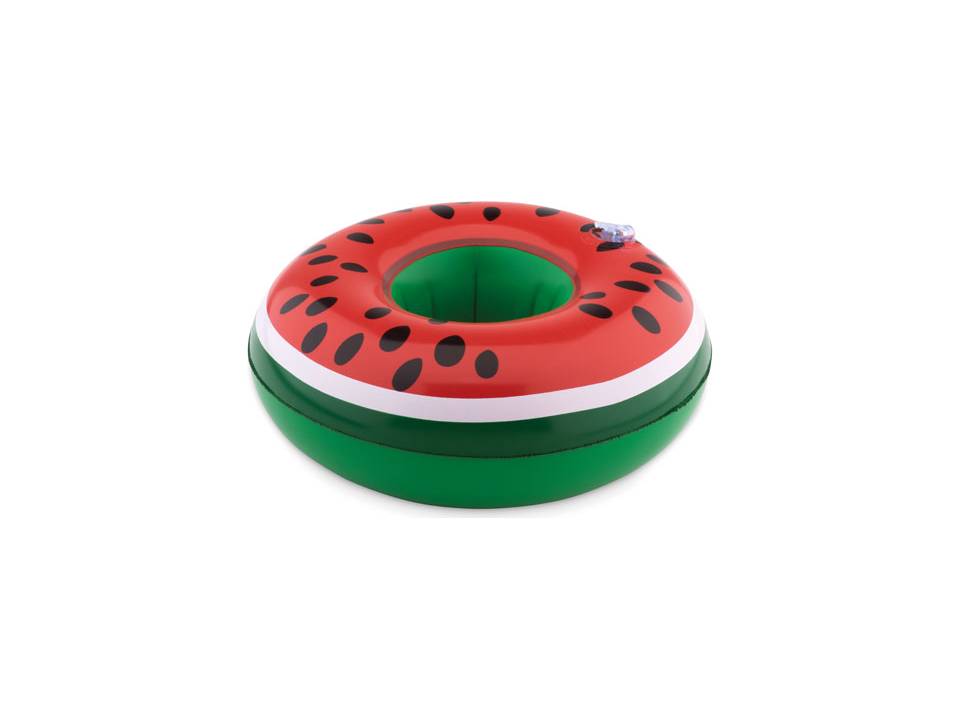 Inflatable watermelon shaped can holder 1