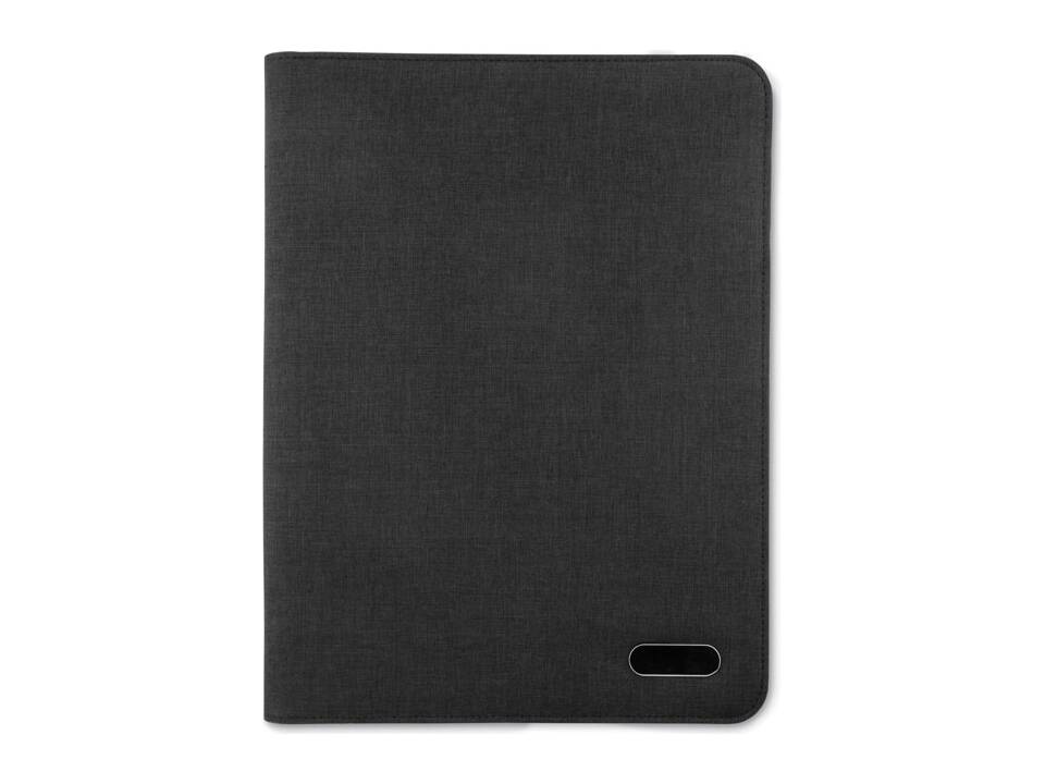 A4 zip portfolio in polyester 2