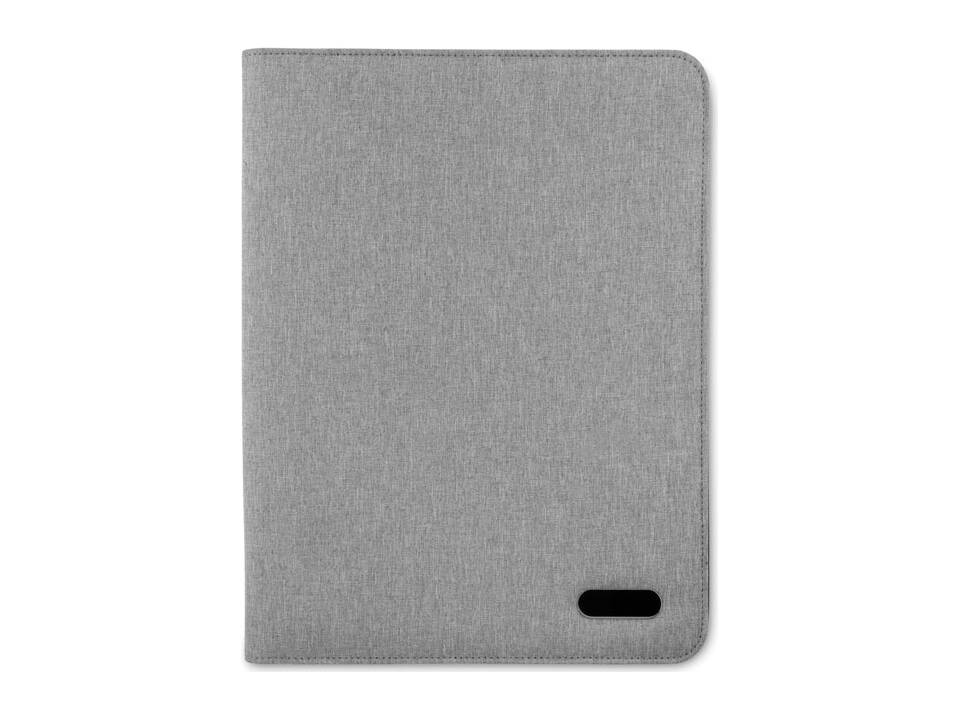A4 zip portfolio in polyester 4