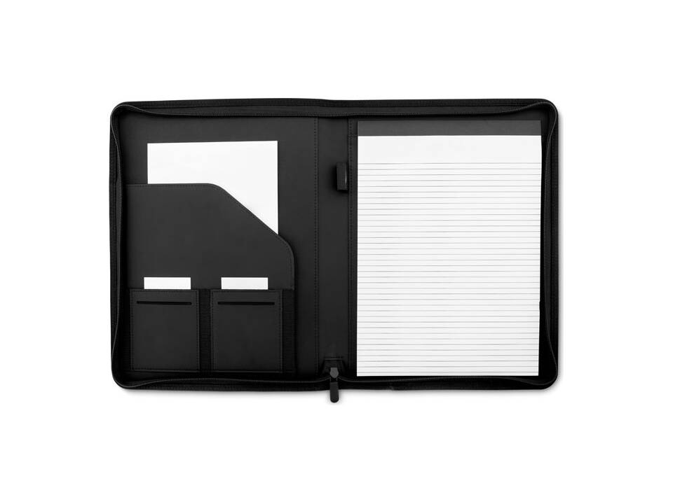 A4 zip portfolio in polyester 7