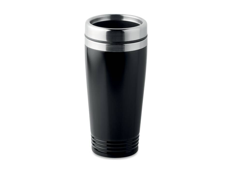 Double wall travel cup