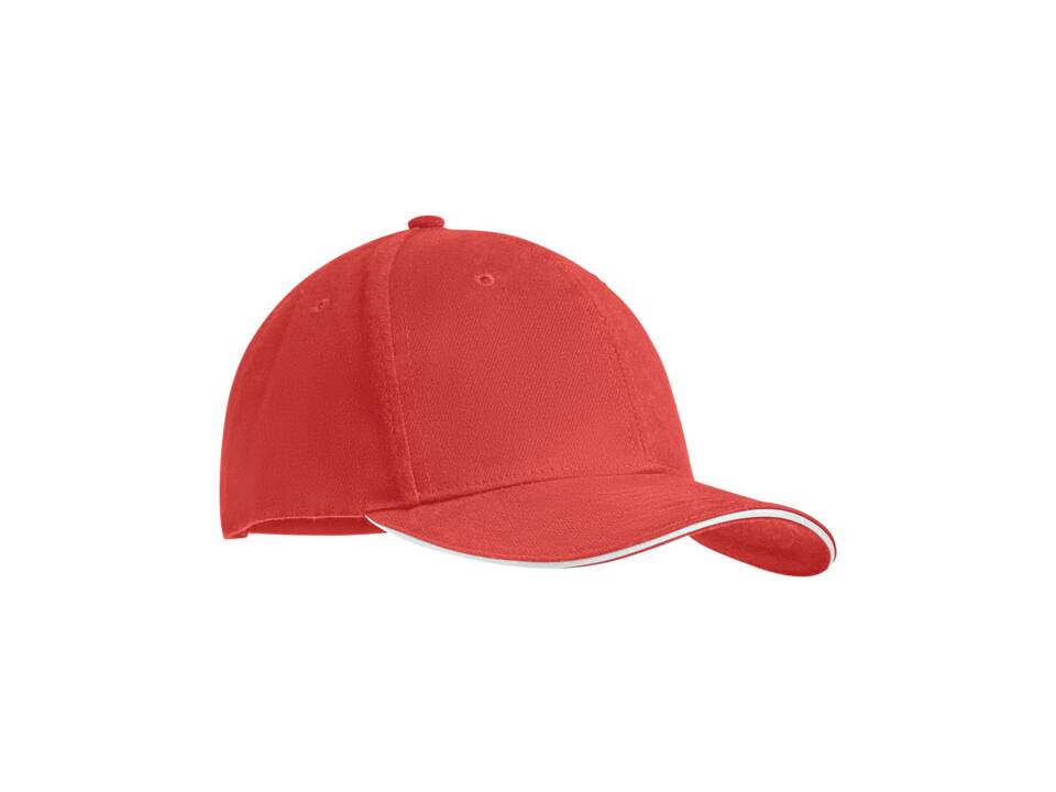 Brushed heavy cotton 6 panel Ba 8