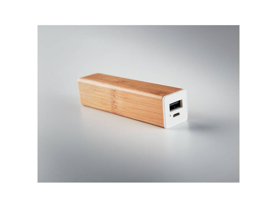 Power bank bamboo 2200 mAh 7