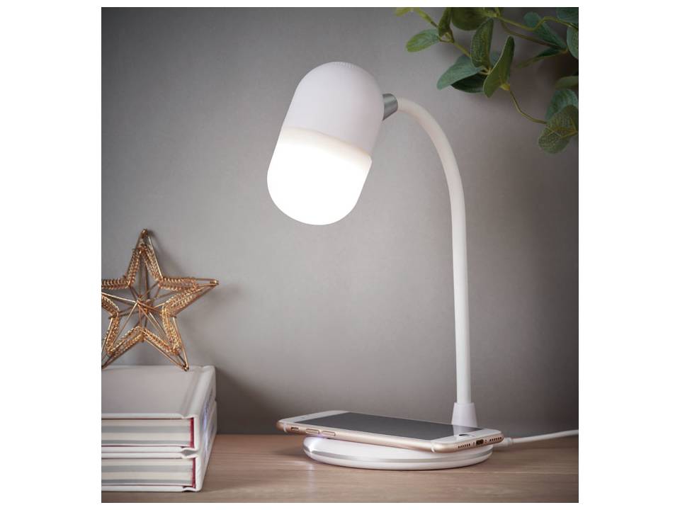 Wireless charging office lamp with speaker Capsula 3