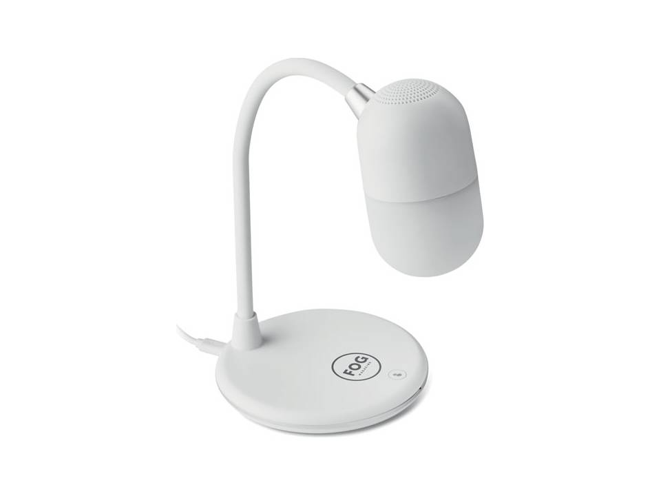 Wireless charging office lamp with speaker Capsula 2