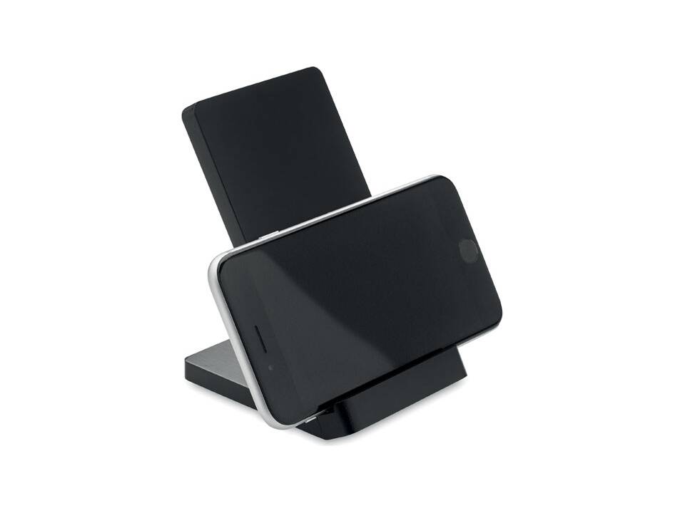 Wireless charger in bamboo casing 3