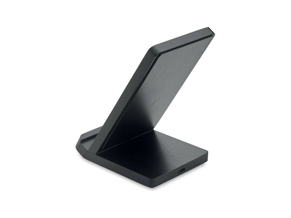 Wireless charger in bamboo casing 5