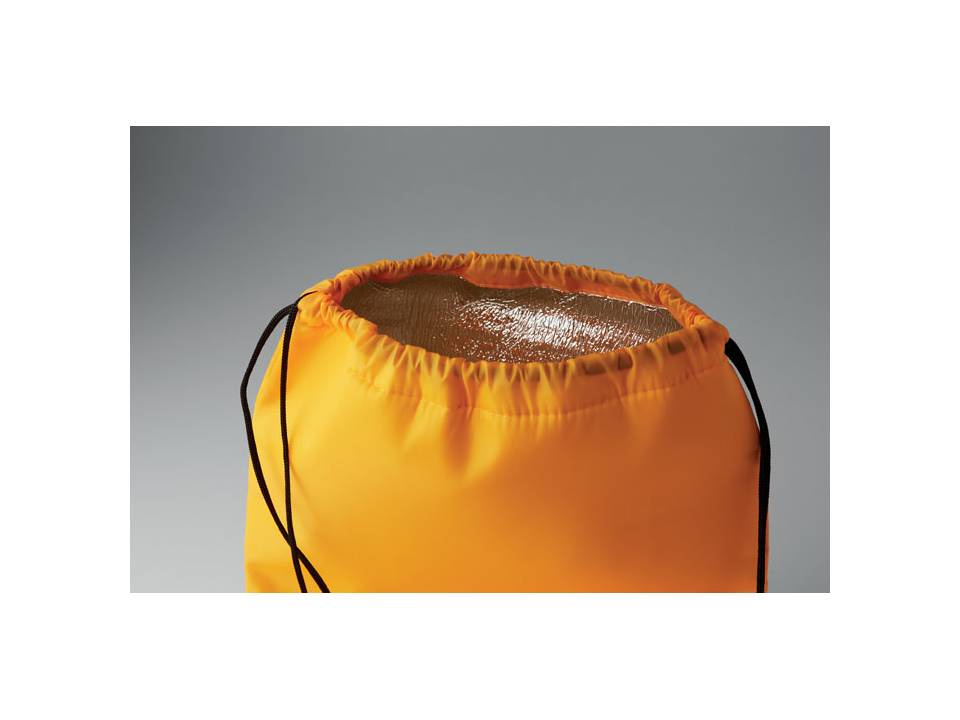 Drawstring insulated cooler bag 11