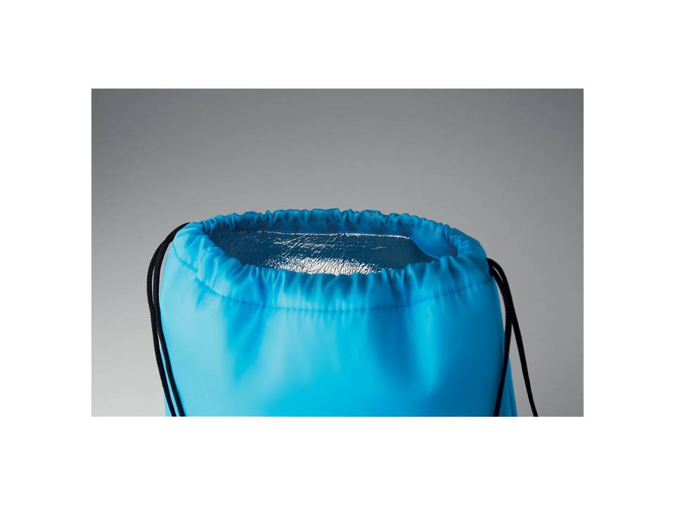 Drawstring insulated cooler bag 17