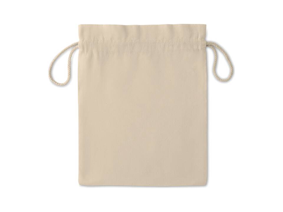 Medium Cotton draw cord bag 2