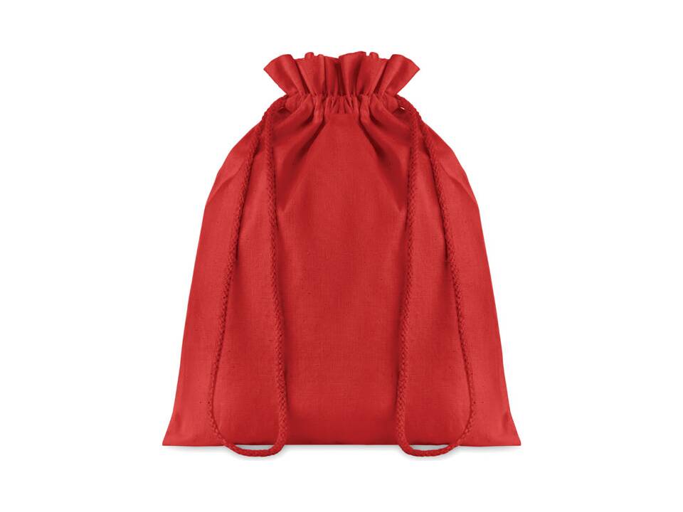 Medium Cotton draw cord bag 2