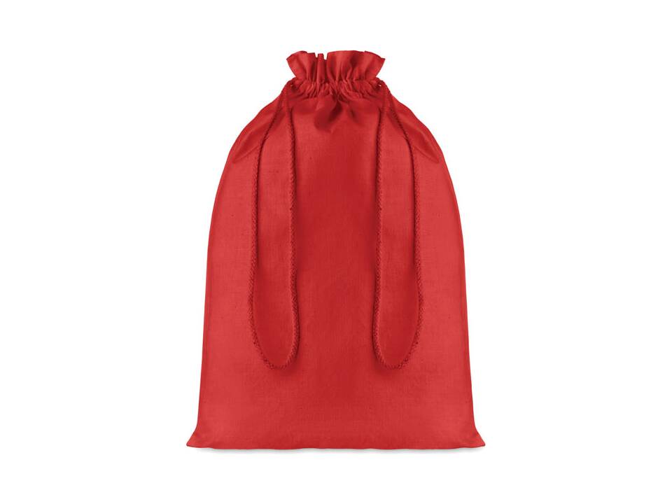 Large Cotton draw cord bag 2